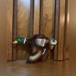 Vintage duck wall pocket